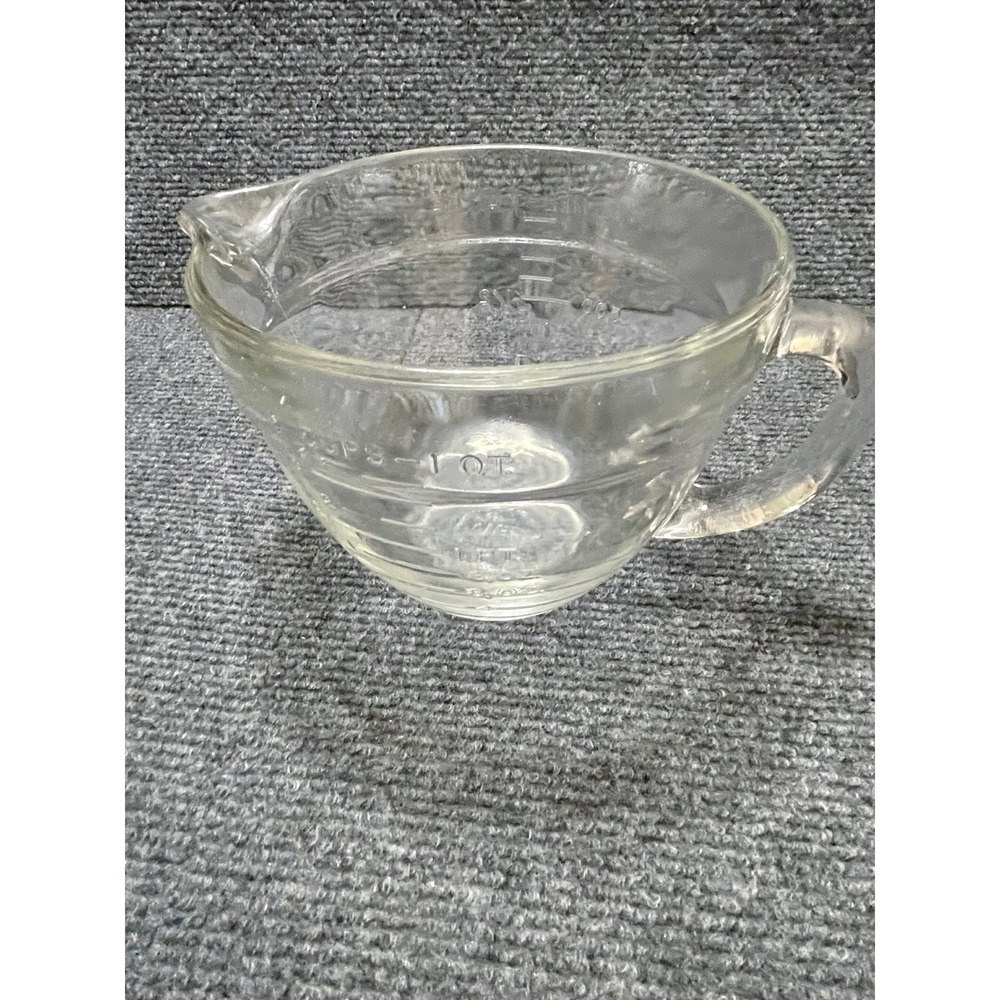 Anchor Hocking Vintage Glass 4 Cup 1 Quart Measuring Cup Made in USA 1000ML